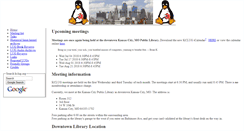 Desktop Screenshot of kclug.org